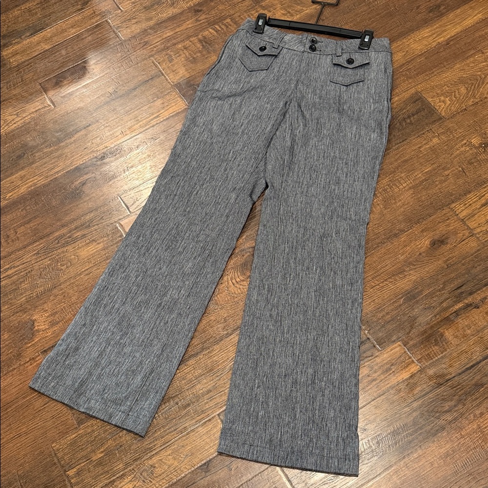 Flamingals High Rise Space Dye wide leg Pants. - Picture 2 of 12